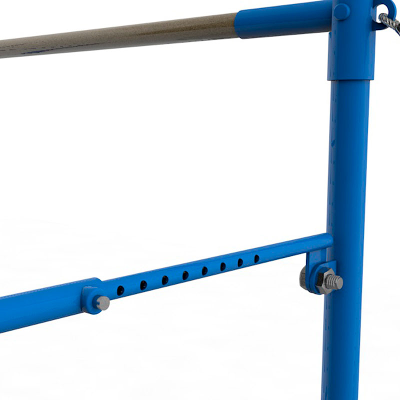 Брусья гимнастические женские  разновысокие на растяжках ГТ-67