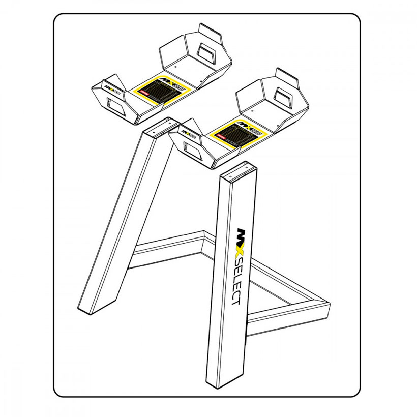 Стойка для регулируемых гантелей MX Select
