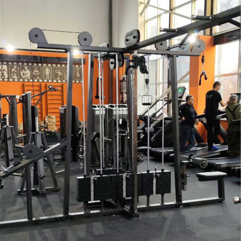 Тренажер Мультикроссовер 5-позиционный, стек 5 х 100 кг Mini Apple ZS-1351