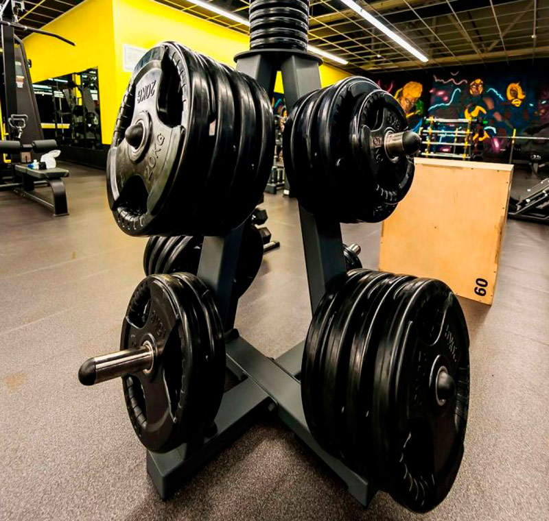 Диск обрезиненный 2,5 кг 51 мм черный 3 HANDLE ЗС-827