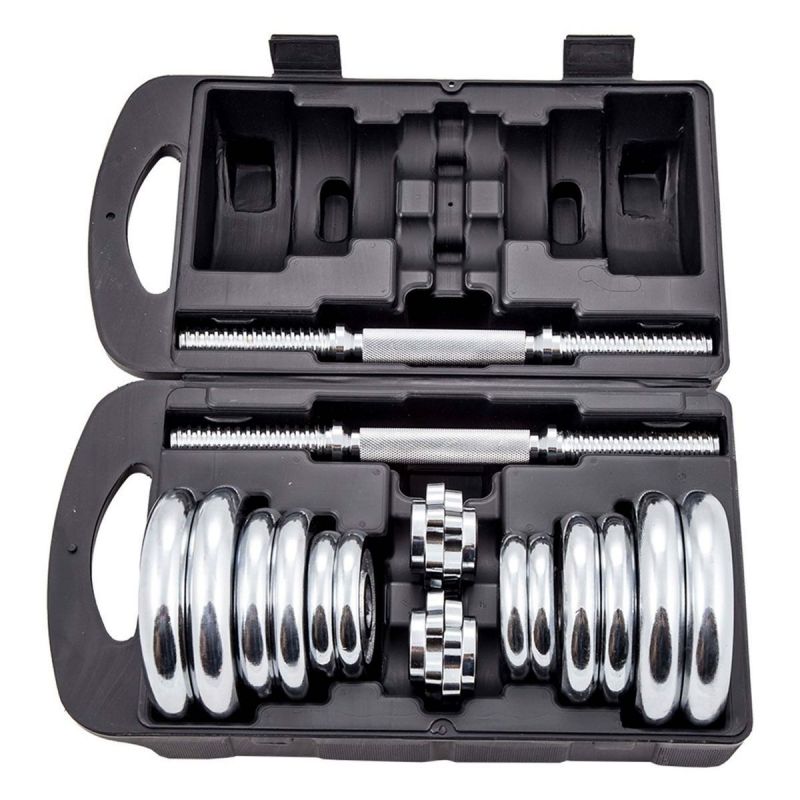 Набор гантелей, 20 кг, в кейсе ЗС-872