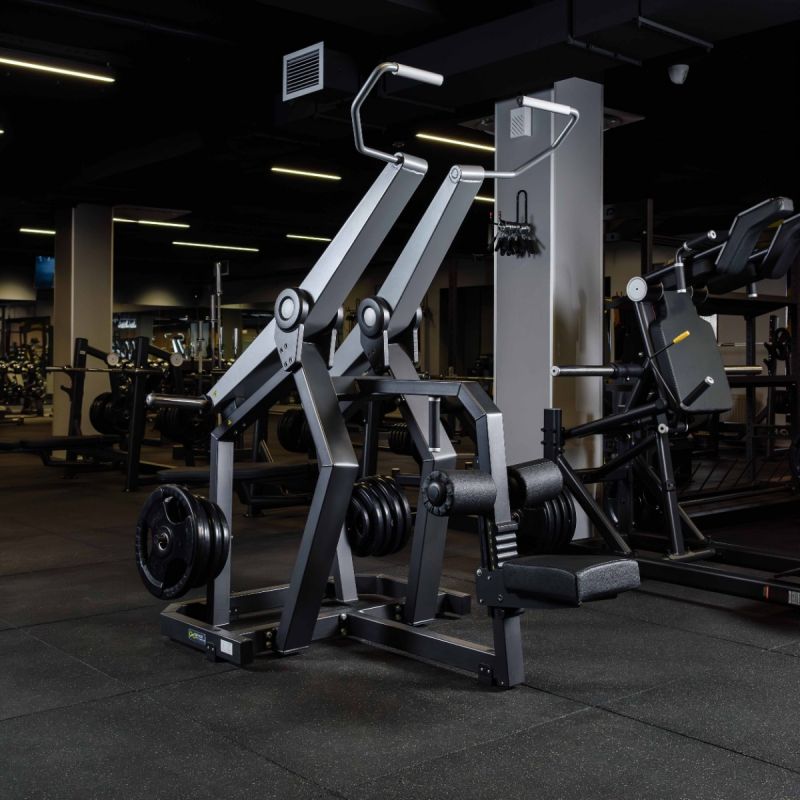 Тренажер Вертикальная тяга, рычаги серые DHZ D920