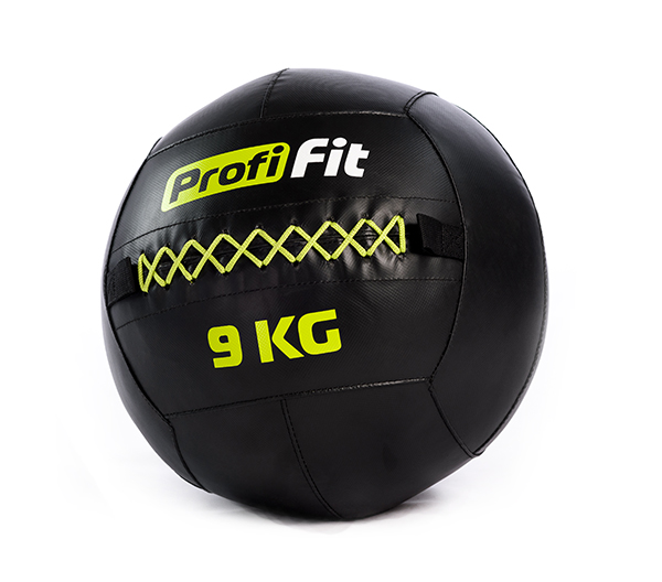 Медицинбол 9 кг, набивной мяч PROFI-FIT