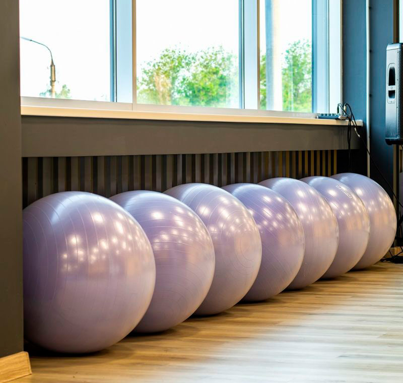 Гимнастический мяч PROFI-FIT, диаметр 65 см, антивзрыв ЗС-949