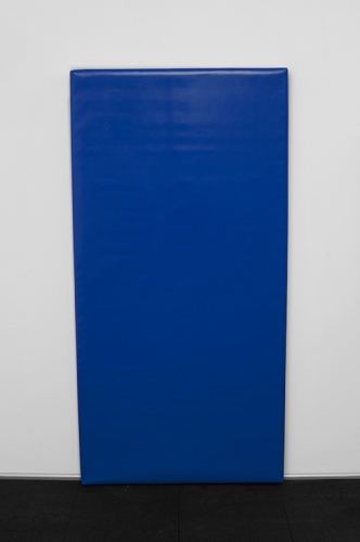 Стеновой протектор 200х100см на жесткой основе, цвет синий