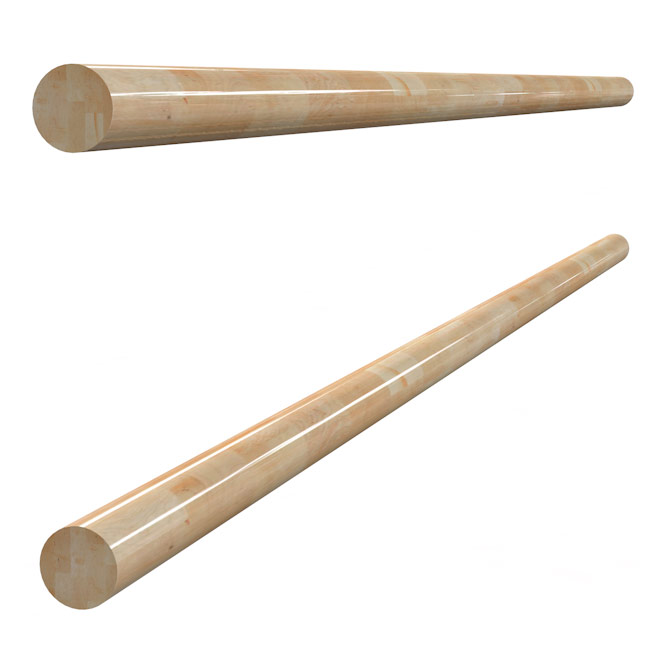 Поручень буковый, длина 2 м ГТ-31