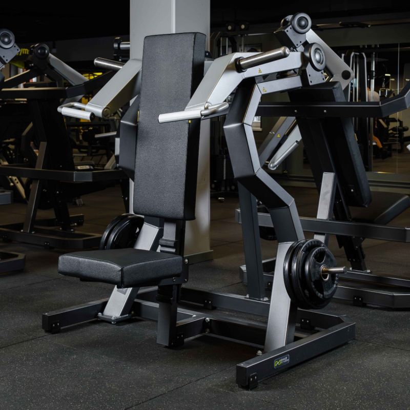 Тренажер Жим от плеч, рычаги серые DHZ D935