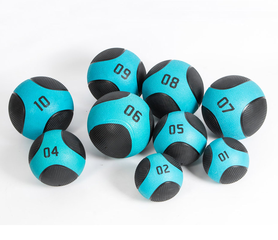 Медбол LIVEPRO Solid Medicine Ball 4 кг, черный/синий