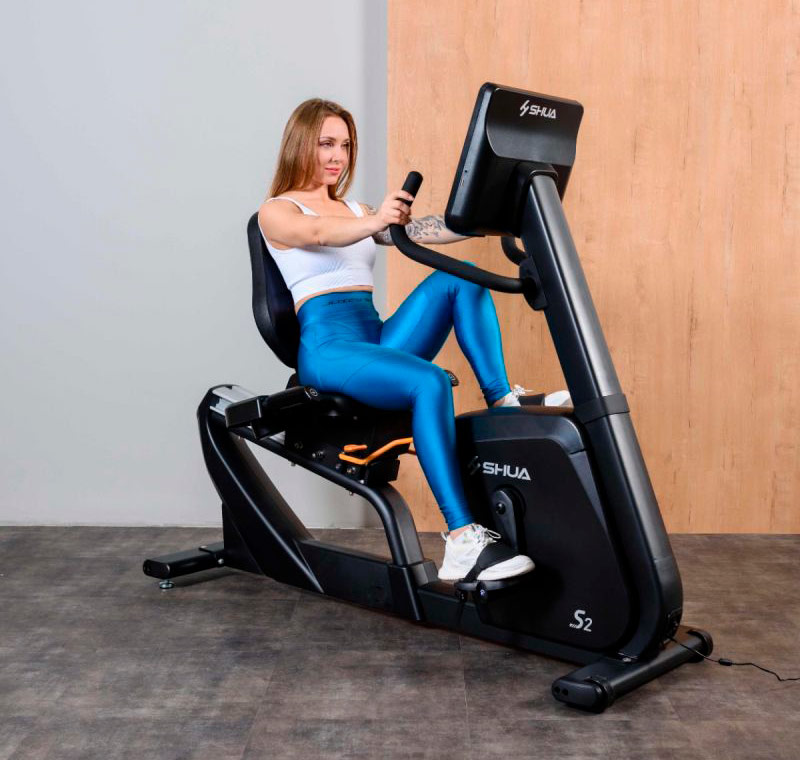 Велотренажер горизонтальный SHUA SH-B9100RT
