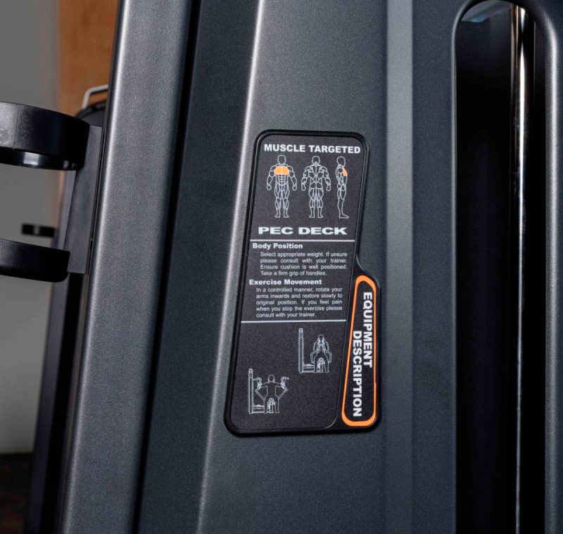 Силовой тренажер Баттерфляй, стек 135 кг EVOST ZS-984