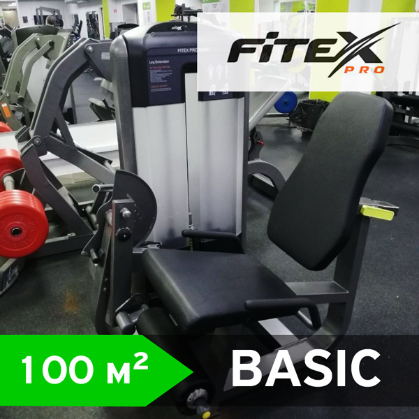 Профессиональное спортивное оборудование 100 кв.м. FITEX PRO BASIC