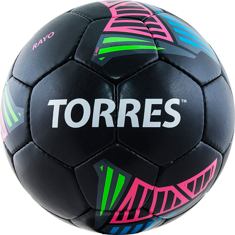 Мяч футбольный TORRES Rayo Black, PU