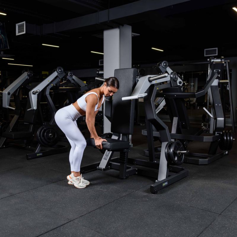 Тренажер Жим от плеч, рычаги серые DHZ D935