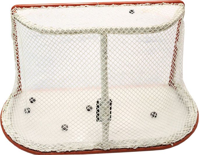 Сетка хоккей Д-5мм, яч. 40x40, цвет белый. Для ворот  1.25x1.85x1.30м. С повышенной светостабилиз