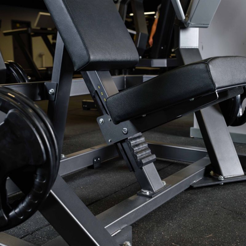 Тренажер Широкий жим от груди, рычаги серые DHZ D910