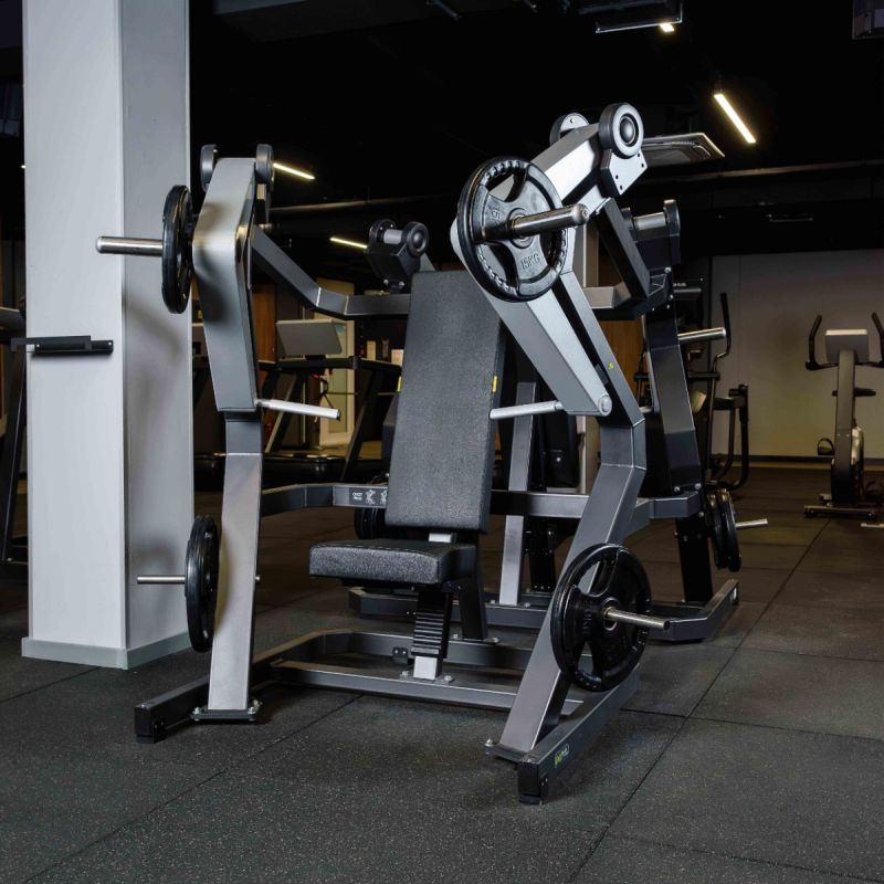 Тренажер Жим от груди, рычаги серые DHZ D905