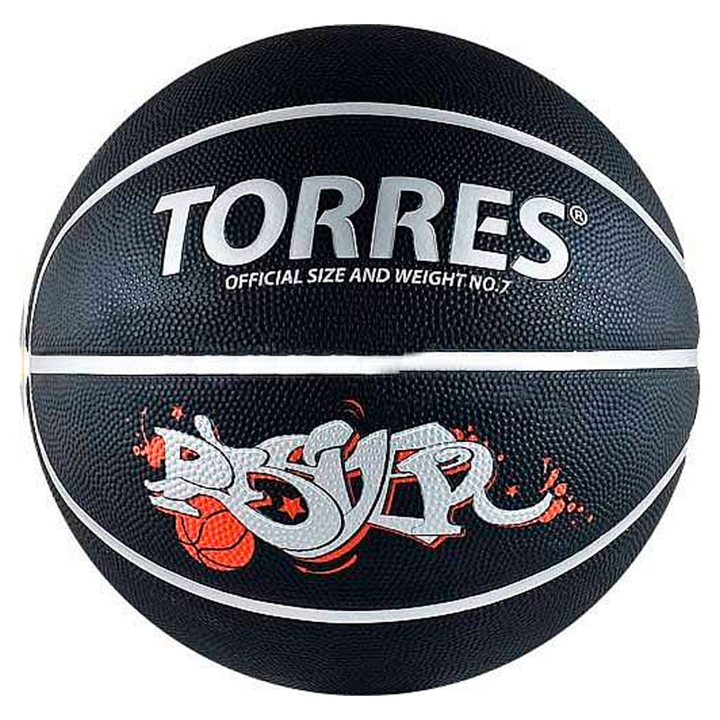 Мяч баскетбольный TORRES Prayer, износостойкая резина, №7