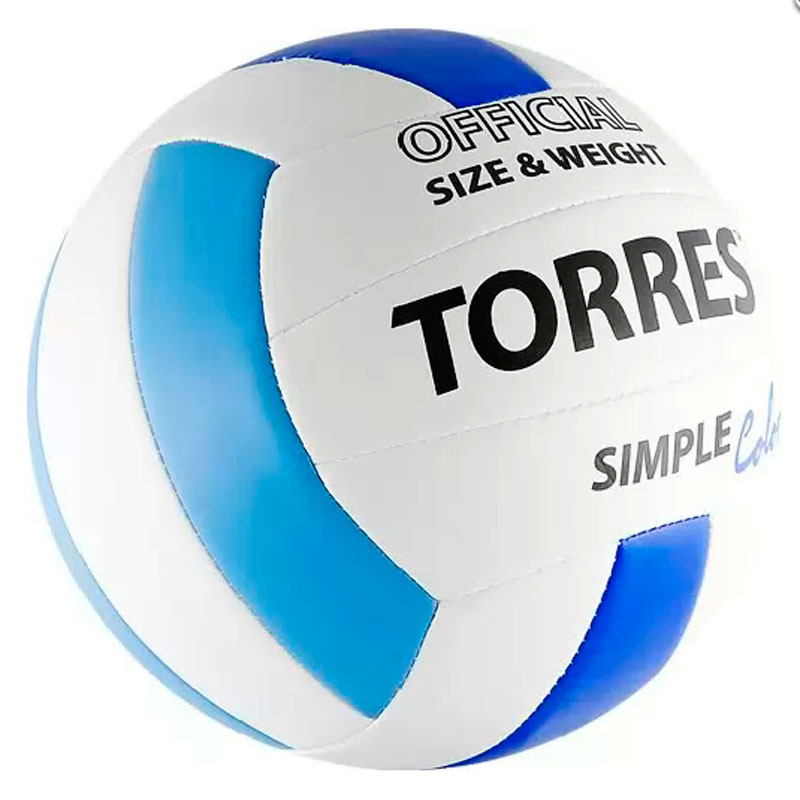 Мяч волейбольный TORRES Simpl Color, ТПУ