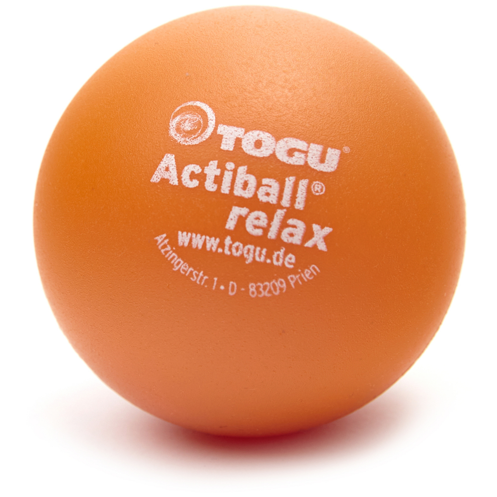 Массажный мяч TOGU Actiball Relax 6 см, рыжий