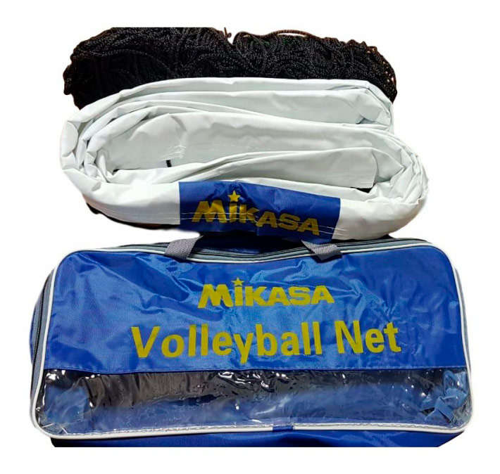 Сетка волейбольная Mikasa с тросом ГТ-270