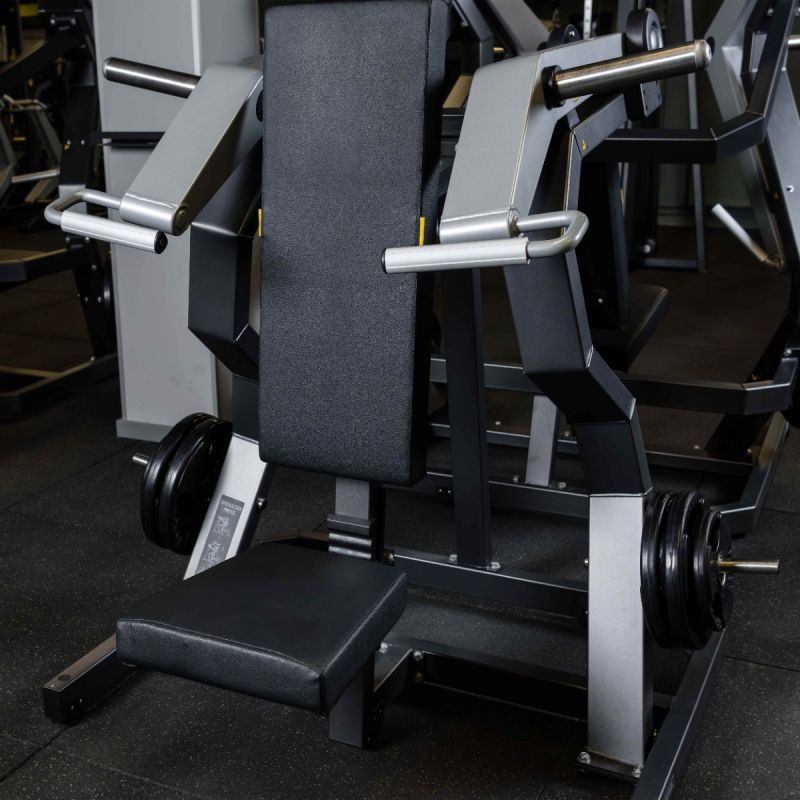 Тренажер Жим от плеч, рычаги серые DHZ D935