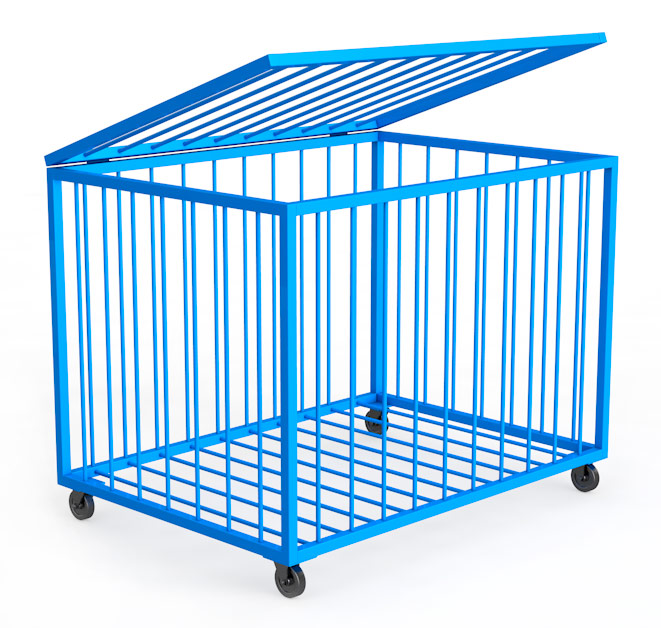 Тележка для  мячей, пруток ГТ-607