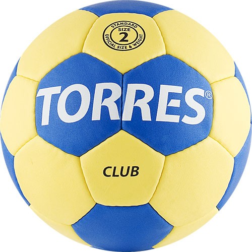 Мяч гандбольный TORRES Club , ПУ, размер 1.