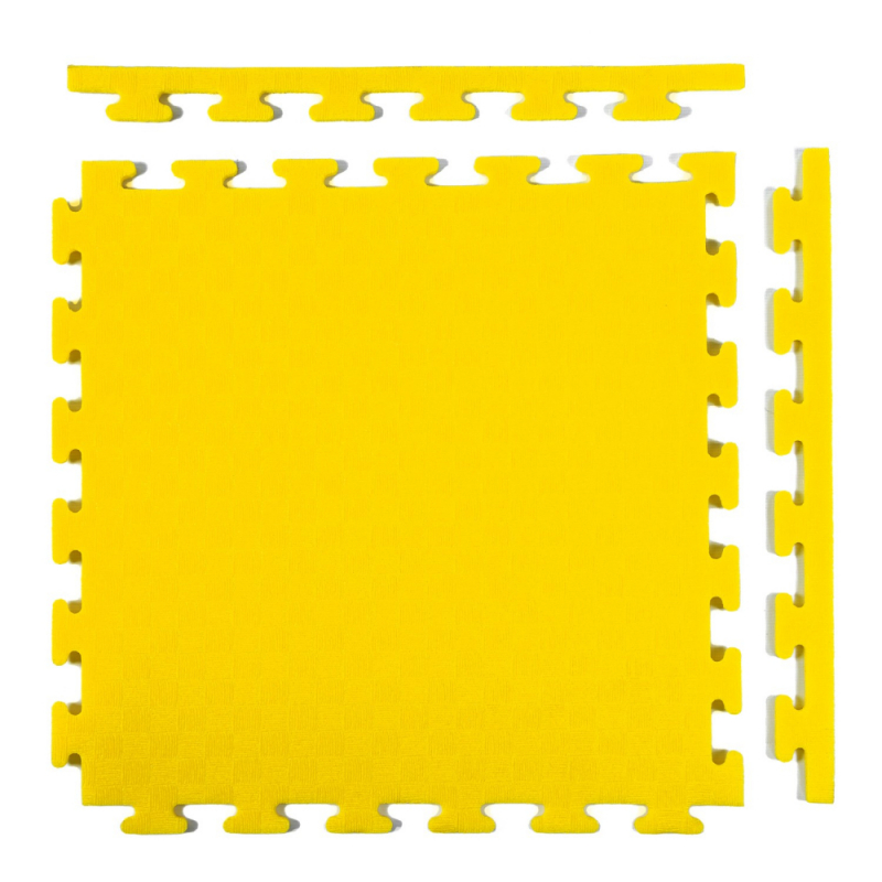 Мат-пазл, 50 х 50 см, 8 мм, Цвет жёлтый