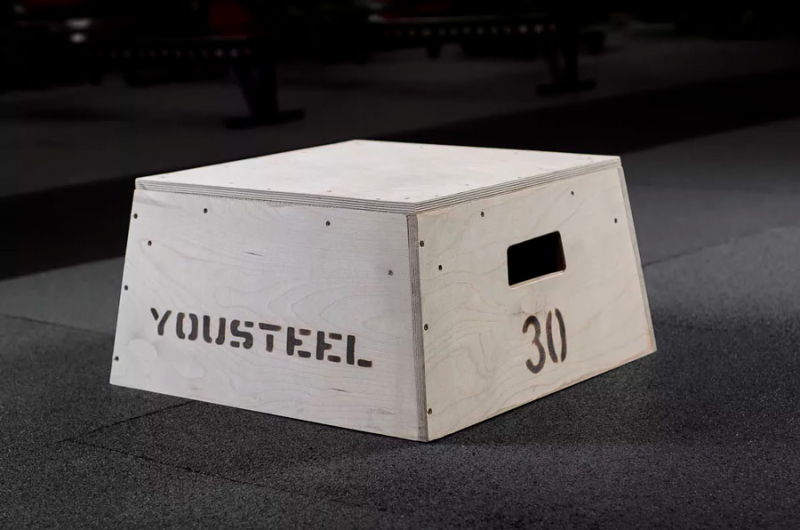 Тумба трапециевидная прыжковая 30 см YS-121