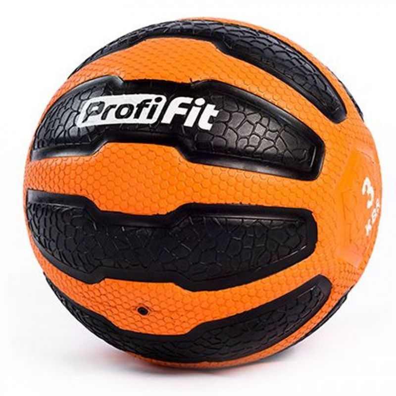 Медицинский мяч 3 кг (медбол), PROFI-FIT