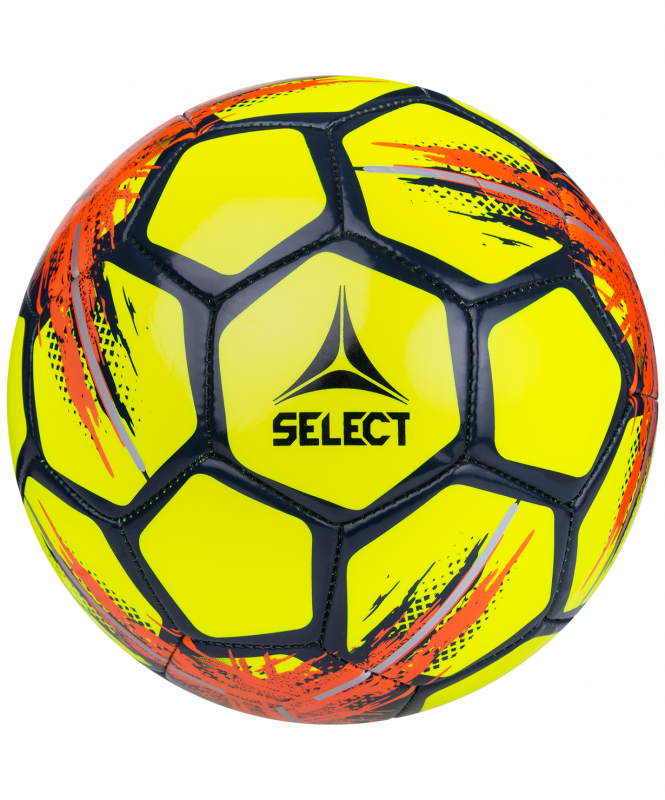 Мяч футбольный Classic №5 желтый/черный/красный