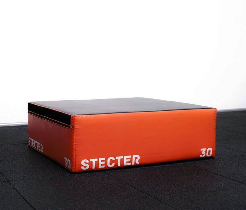 Мягкие плиобоксы для кроссфита 15-30-50-60 см (комплект из 4), STECTER