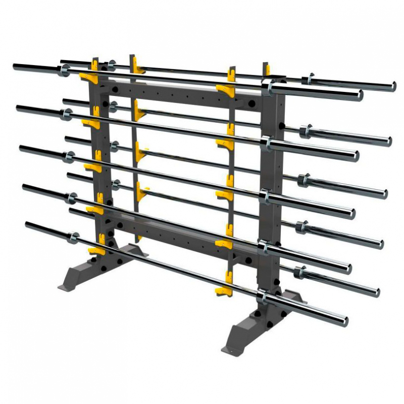 Стойка для горизонтального хранения грифов штанги ЗС-783