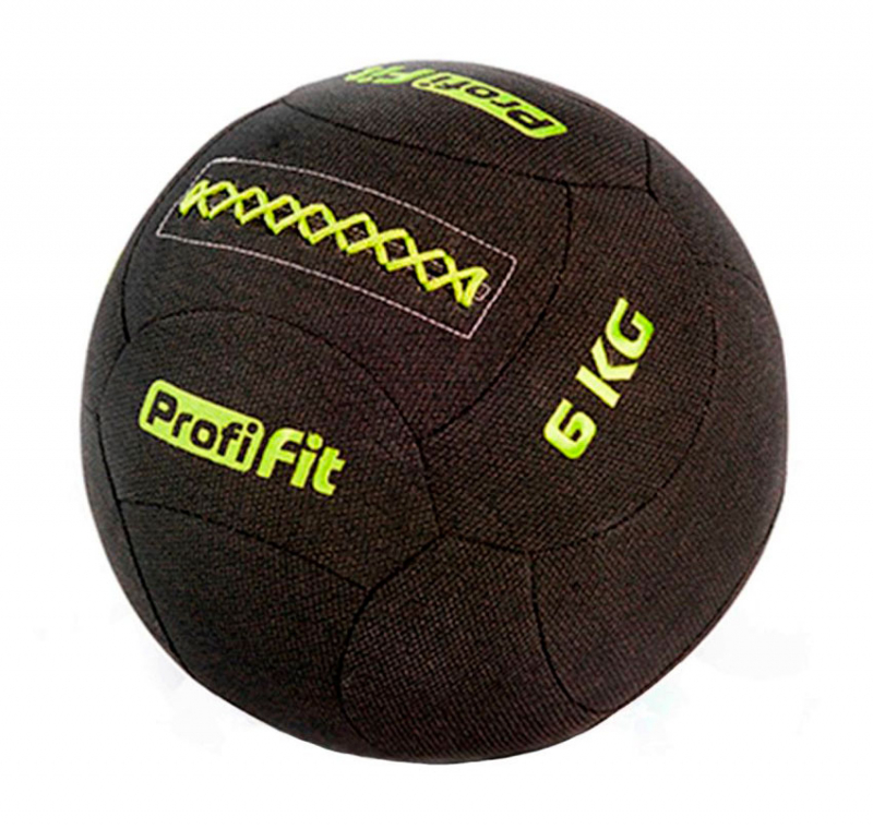 Медицинбол набивной кевларовый (Kevlar Wallball) 6 кг ЗС-272