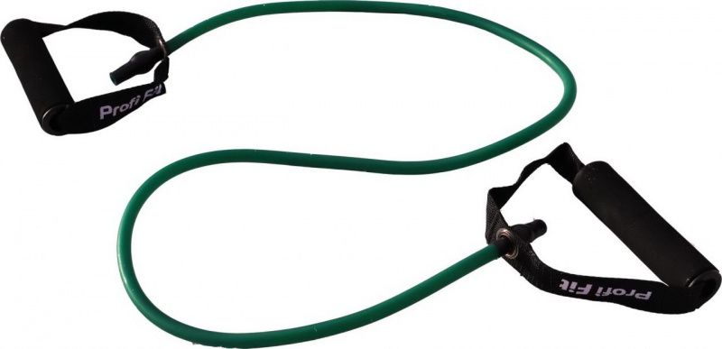 Эспандер трубчатый PROFI-FIT, зеленый, сопротивление 5 кг