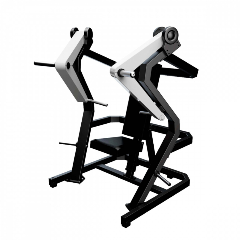 Тренажер Жим от груди, рычаги серые DHZ D905