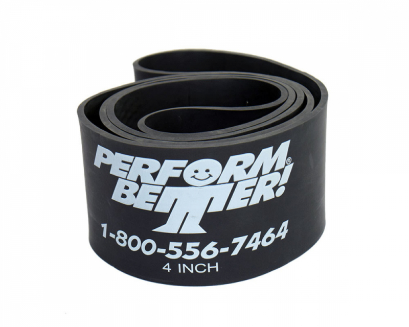 Ленточный амортизатор PERFORM BETTER SuperBand ширина 10 см, длина 203,2 см, кольцо 101,6 см, черный