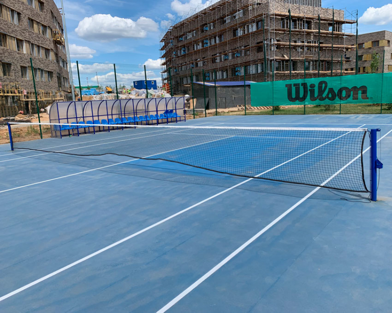 Стойки для большого тенниса со стаканами ГТ-350