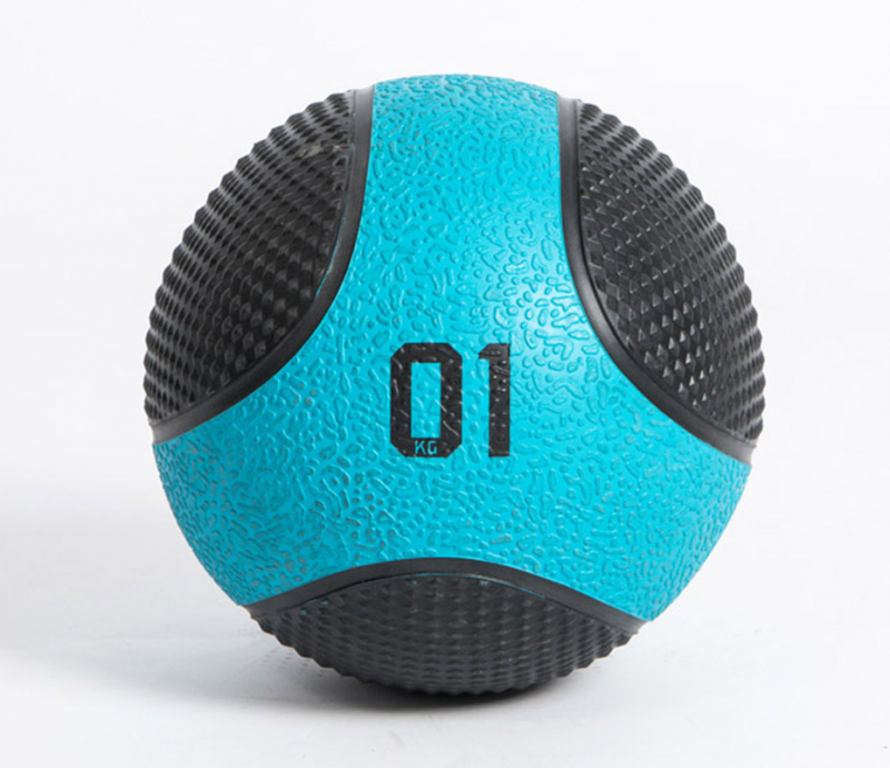 Медбол LIVEPRO Solid Medicine Ball 1 кг, черный/синий