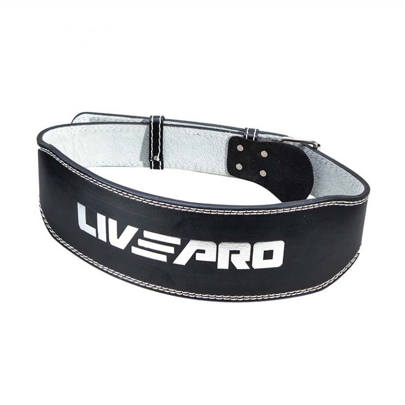 Атлетический пояс LIVEPRO Weightlifting Belt размер L, черный