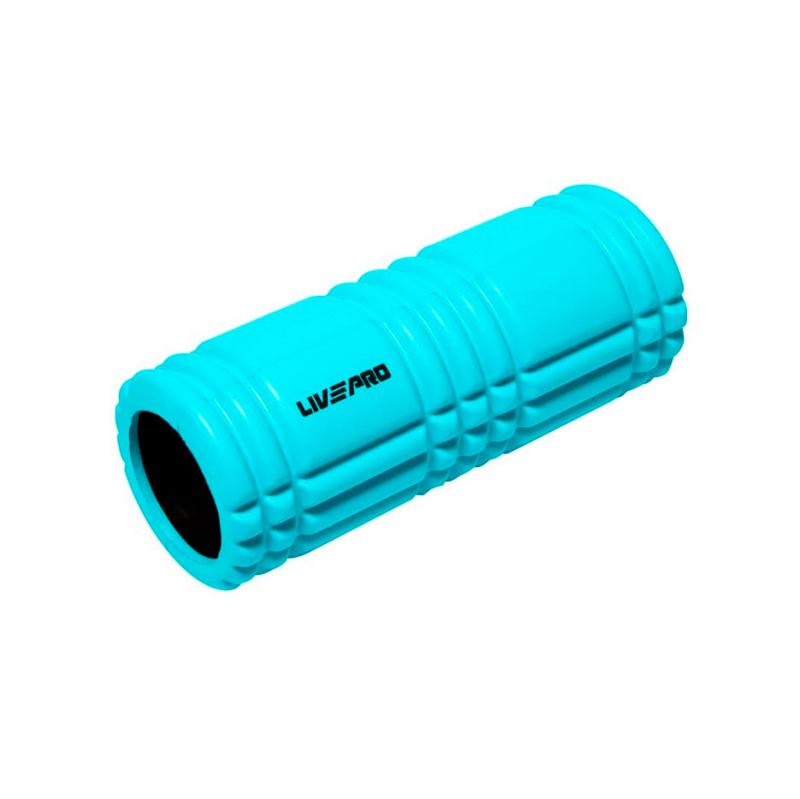 Массажный ролик LIVEPRO Sports Performance Roller 33 x 13 см, синий