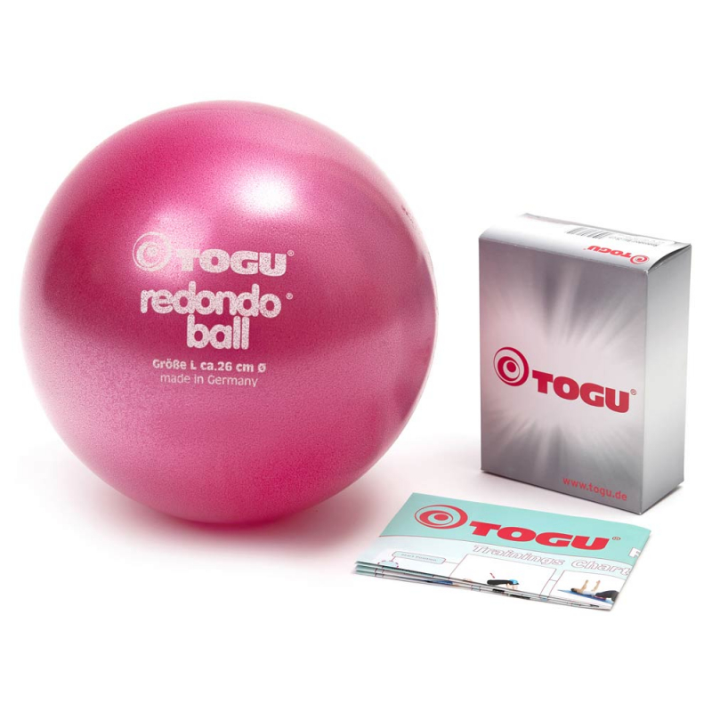 Пилатес-мяч TOGU Redondo Ball 26 см, розовый